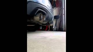 2015 Subaru WRX Nameless Performance Muffler Delete Axleback