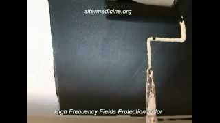 Paint against high frequency fields - 99% reduction of high frequency radiation  - altermedicine.org