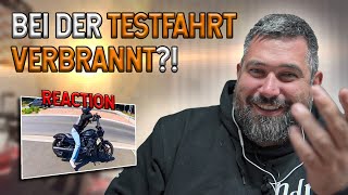 🤣 AM AUSPUFF VERBRANNT! 🏍️ Sie TESTEN Harley-Davidson! 🤔🔥 Reaktion auf Blackout | Rock da Bike