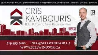 Wachna Dr, Windsor, - Cris Kambouris of Manor Windsor Realty Ltd.