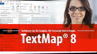 TextMap 8 Transcript Management Software