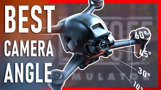 Using LIFTOFF to find the best camera angle on my DJI FPV drone