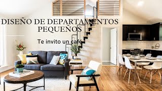 INCREÍBLES DISEÑOS DE DEPARTAMENTOS PEQUEÑOS