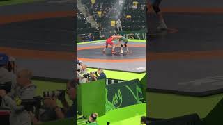 Aisuluu Тыныбекова Япон кызын утуп чыкты Кубок Мира wrestling Bishkek