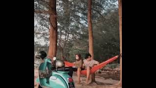 Story WhatsApp Vespa clasic cewek yang lagi viral