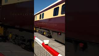 WCR class 47 and 57 fly through Stoke Canon with the northern Belle bound for Truro