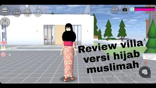 Review Villa didekat Amusement Park (Sakura School Simulator) - versi hijab muslimah - terbaru