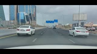 Ajman City Road A Beautiful view in weather UAE, #short #shortvideo #Ajman #uae #RAIN  #fujairah