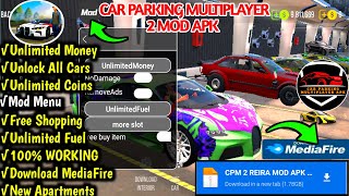 New!! Car Parking Multiplayer 2 Mod APK Latest Version | Unlimited Money, Unlock All Cars & Mod Menu