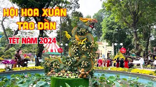 Hội Hoa Xuân Công Viên Tao Đàn Năm 2024 l Những Tác Phẩm Mai Cổ Thụ Độc Lạ