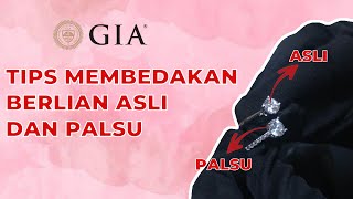 CARA MEMBEDAKAN BERLIAN ASLI DAN PALSU | FAKE DIAMOND GIA CERTIFICATE SERTIFIKAT | THE PALACE