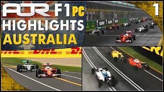 F1 2016 | AOR PC Split 1: S13 Round 1 - Australian GP (Broadcast Highlights)