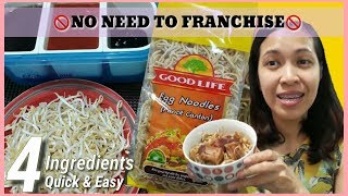 VLOG 12 | HOW TO COOK HONGKONG FRIED NOODLES + SAUCE + MUKBANG | PATOK NA NEGOSYO | Janice Pallarca