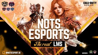 [QUALIFICATON] NOTS ESPORTS THE REAL LMS  - SQUAD BATTLEROYAL TOURNAMENT | Call of Duty®️: Mobile