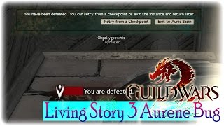 Guild Wars 2 Gameplay - Living Story 3 Bug with Aurene