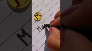 Bubble Name/💗M 💗Letter name #letteralovers #art #drawing #diycalligraphy #shortvideo #viralshort