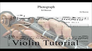 Photograph Ed Sheeran Violin Tutorial