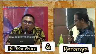 Seru!!! Pertanyaan Kritis dari peserta. Mampukah Pdt. Esra Soru menjawabnya ?