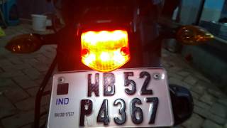 Yamaha FZ-S ka Naya led backlight