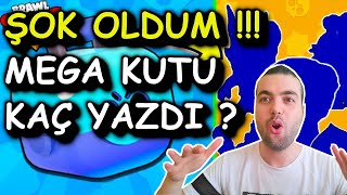 MEGA KUTUNUN KAÇ YAZDIĞINA BAKIN !!! İLK KEZ YAŞADIM (Dev Brawl Stars Kutu Açılımı )