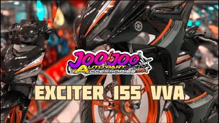 1st IN SUNGAI PETANI , KEDAH Exciter 155 VVA ( VIETNAM ) a.k.a Y16ZR | CUSTOM STICKER BODY , ORANGE