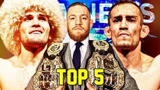 Top 5: Próximos adversários de Conor McGregor no UFC