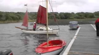 Irish Drascombe's Sailing on Lough Allen - September 2013