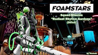 Foamstars | Squad Mission: Radiant Rhythm Gardens (Difícil) | Sub español