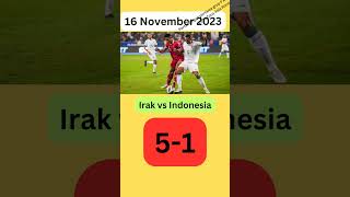 Hasil-hasil Timnas Indonesia (Senior) Era Shin Tae-yong vs Negara-negara Arab dari 2021 hingga 2024