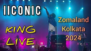 IICONIC LIVE | King LIVE Performance | Zomaland Kolkata 2024