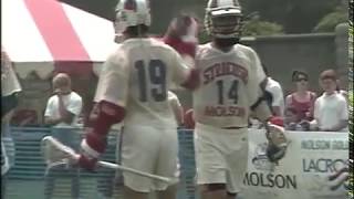 Team USA vs. Syracuse "All Stars" 1990 lacrosse