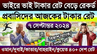 আজকের টাকার রেট | Ajker takar rate koto | সৌদি/দুবাই/কাতার/কুয়েত/ওমান/ সিঙ্গাপুরের এক ডলার কত টাকা