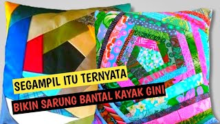 SARUNG BANTAL LUCU IDE KREASI DARI PERCA COCOK BUAT PEMULA