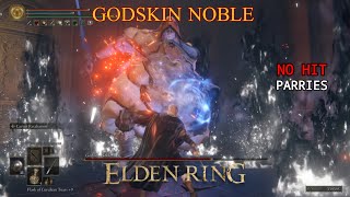 [Elden Ring] Godskin Noble (Volcano Manor) boss fight | No Damage | Parry