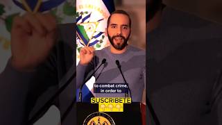 🚨 NAYIB BUKELE Los demás países tendrán miedo a una sanción 🫡 #Shorts