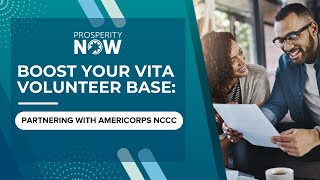 Boost Your VITA Volunteer Base: Partnering with AmeriCorps NCCC