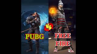 Pubg Vs Free fire // Free fire Vs pubg // shayari video TikTok // attitude video #shorts #shortvideo