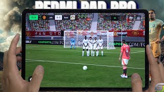 Xiaomi Redmi Pad Pro test game EA SPORTS FC MOBILE 24 2024 | Snapdragon 7s Gen 2