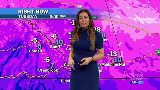 Danielle Savoni - CTV News Calgary - Weather -Tuesday, November 26, 2024. #calgary #daniellesavoni