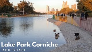 Lake Park Corniche | Abu Dhabi UAE | Travel Vlog