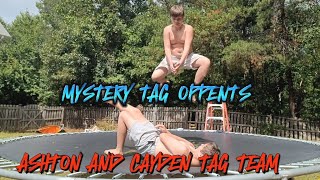 ASHTON AND CAYDEN PROMO ON RAW MYSTERY TAG OPPENT