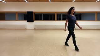 Telling On My Heart - Line Dance Demo & Teach