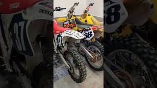 Honda, Suzuki, and RM 250: Three Motorcycle Brands from the 1990s