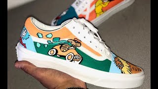 DR SEUSS CUSTOM VANS PART 2 | TIMELAPSE