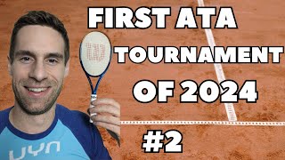 My First Semi-final of 2024 | ATA Tennis Tour #2