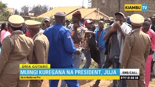 Juja Residents Walk Out as DCC Reads President  Ruto's Speech