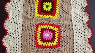 #কুশিকাঁটার ম্যাট ডিজাইন #crochet #crochetpatterns #কুশিকাটারকাজ