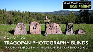 Comparing Tragopan Photography Blinds ||  V6, Monal, Grouse, Lagopus Chair Blind, Hokki Ground Blind