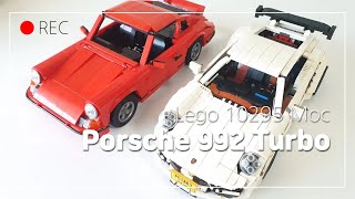 Lego 10295 MOC Porsche992 Turbo review. | 레고 10295 Moc 포르쉐992 터보 조립 후기