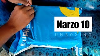 Realme Narzo 10 Unboxing - White Colour Wala || 10 Sale के बाद मिला मुझे .